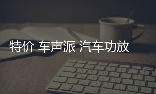 特價 車聲派 汽車功放汽車音響大功率2聲道二路車載低音炮功放機(jī)