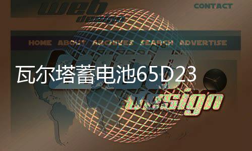 瓦爾塔蓄電池65D23L汽車電瓶 適配卡羅拉朗動花冠奇駿  藍(lán)標(biāo)