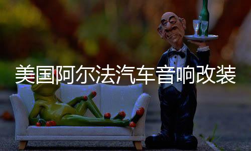 美國(guó)阿爾法汽車音響改裝發(fā)燒12寸10寸超重雙音圈無(wú)源低音炮喇叭