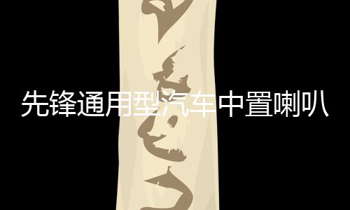 先鋒通用型汽車中置喇叭2.5寸中音音響喇叭改裝環(huán)繞揚聲器升級