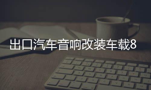 出口汽車音響改裝車載8寸雙音圈超重低音大功率無源低音炮喇叭