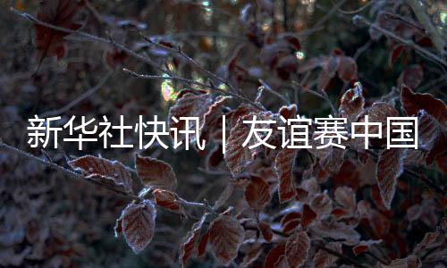 新華社快訊｜友誼賽中國女足1:1戰(zhàn)平澳大利亞隊