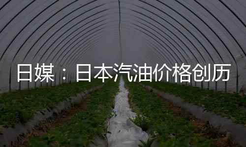 日媒：日本汽油價(jià)格創(chuàng)歷史新高，已連續(xù)5周上漲