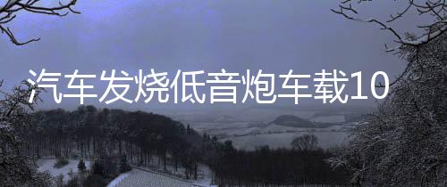 汽車(chē)發(fā)燒低音炮車(chē)載10寸12寸無(wú)源低音炮音箱汽車(chē)音響改裝重低音炮