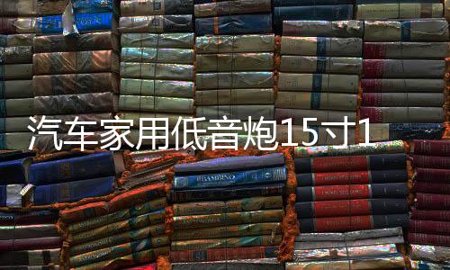 汽車家用低音炮15寸10寸12寸喇叭無源箱開孔蜂窩箱音箱空箱炮箱體