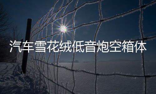 汽車雪花絨低音炮空箱體10寸/12寸木箱 音箱空箱箱體特高檔可家用