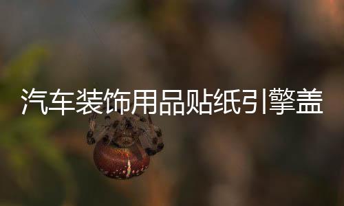 汽車(chē)裝飾用品貼紙引擎蓋貼花車(chē)頭蓋  WRC貼紙刮痕機(jī)蓋貼改裝拉花
