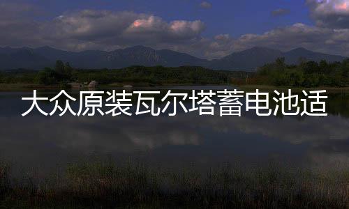 大眾原裝瓦爾塔蓄電池適配POLO寶來(lái)捷達(dá)速騰新桑塔納1.6L汽車電瓶