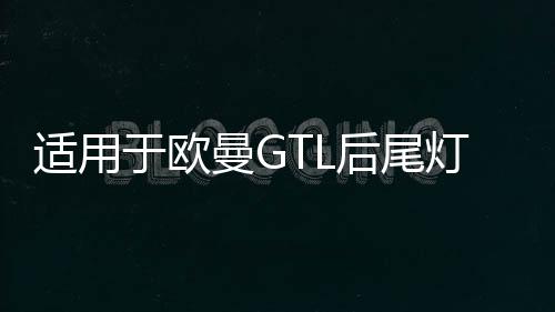 適用于歐曼GTL后尾燈總成福田戴姆勒配件EST貨車后尾燈剎車轉向燈