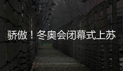 驕傲！冬奧會閉幕式上蘇翊鳴高舉五星紅旗入場