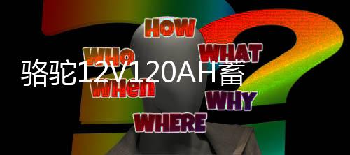 駱駝12V120AH蓄電池N120適配東風(fēng)解放江鈴卡車挖掘機叉車汽車電瓶