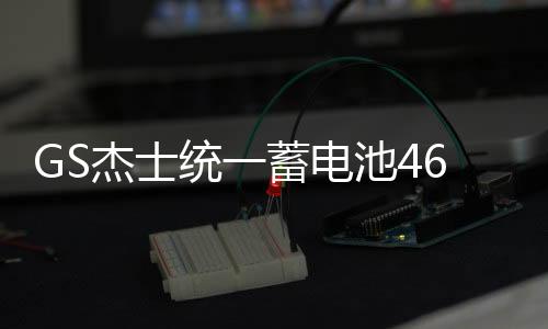 GS杰士統(tǒng)一蓄電池46B24L適配奧德雅閣軒逸新陽光思域逍客汽車電瓶