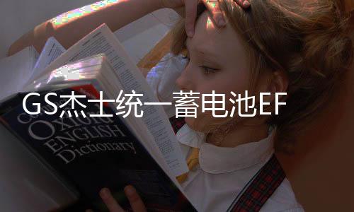 GS杰士統(tǒng)一蓄電池EFBQ85適配馬自達(dá)CX5昂克賽拉斯巴魯CRV汽車電瓶